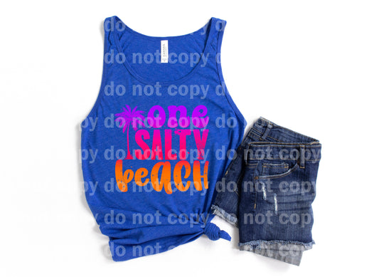 One Salty Beach Purple Pink Orange Dream Print or Sublimation Print