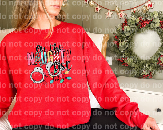 On The Naughty List Dream Print or Sublimation Print