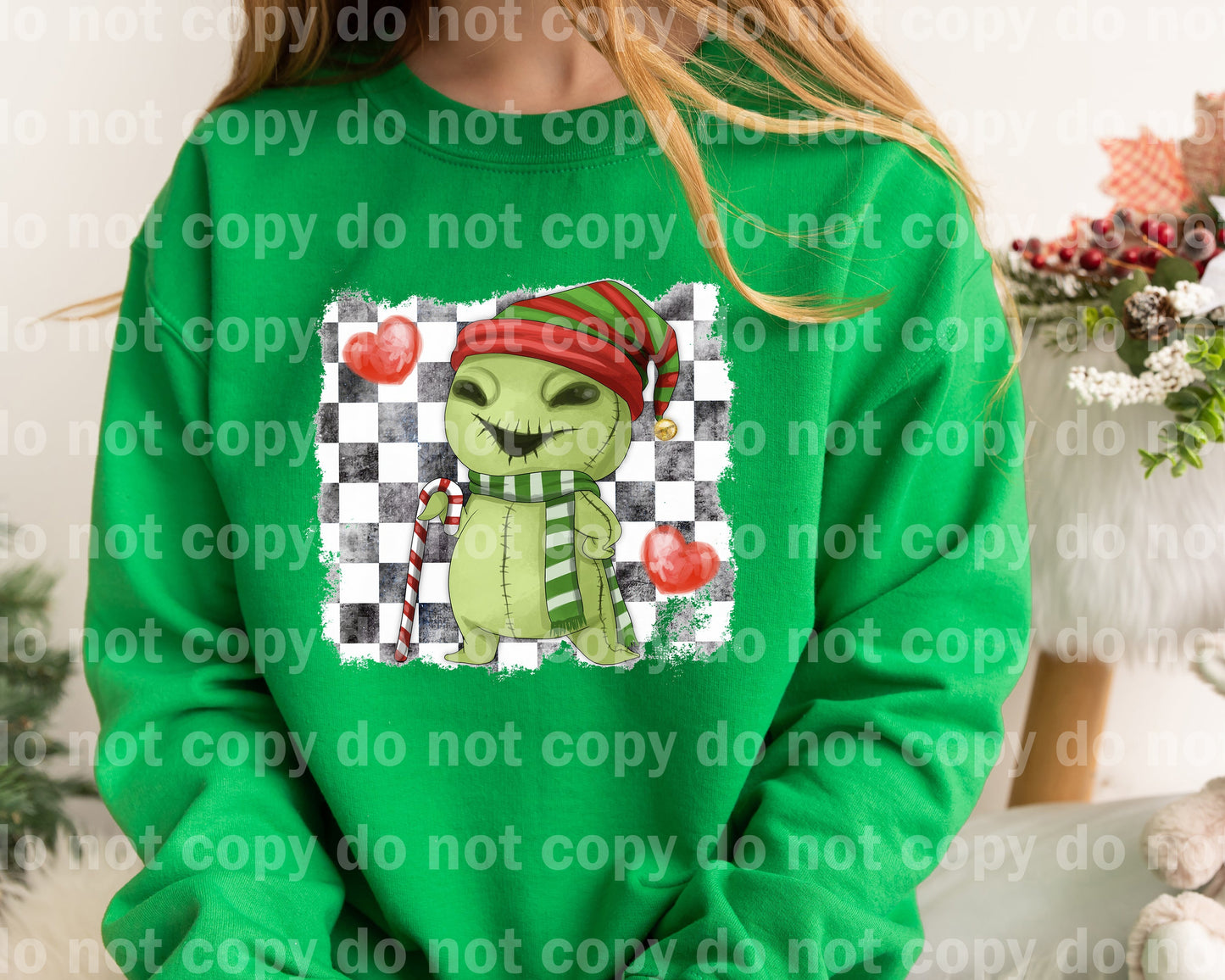 Oogie Christmas Dream Print or Sublimation Print