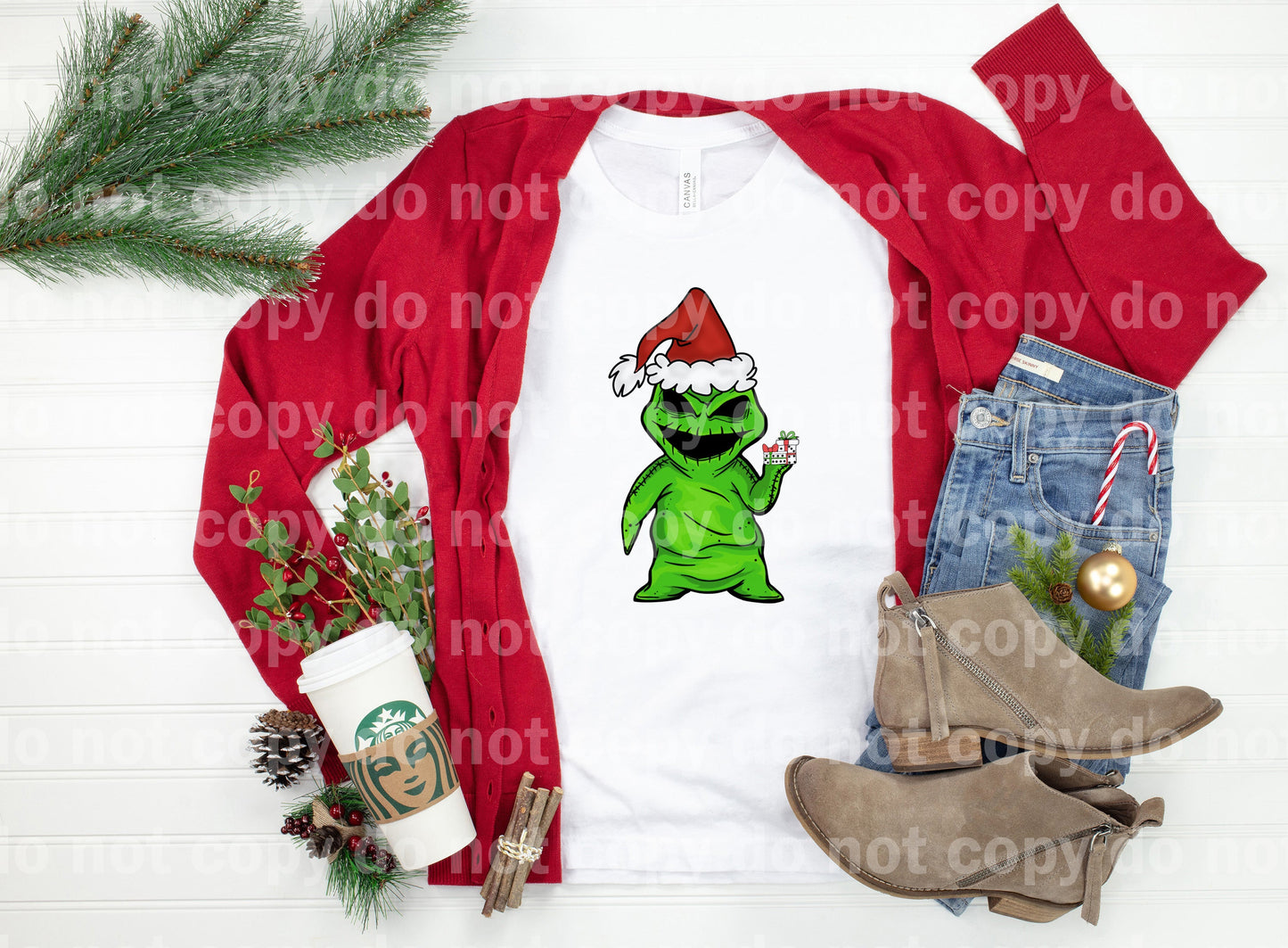 Oogie Christmas Dream Print or Sublimation Print