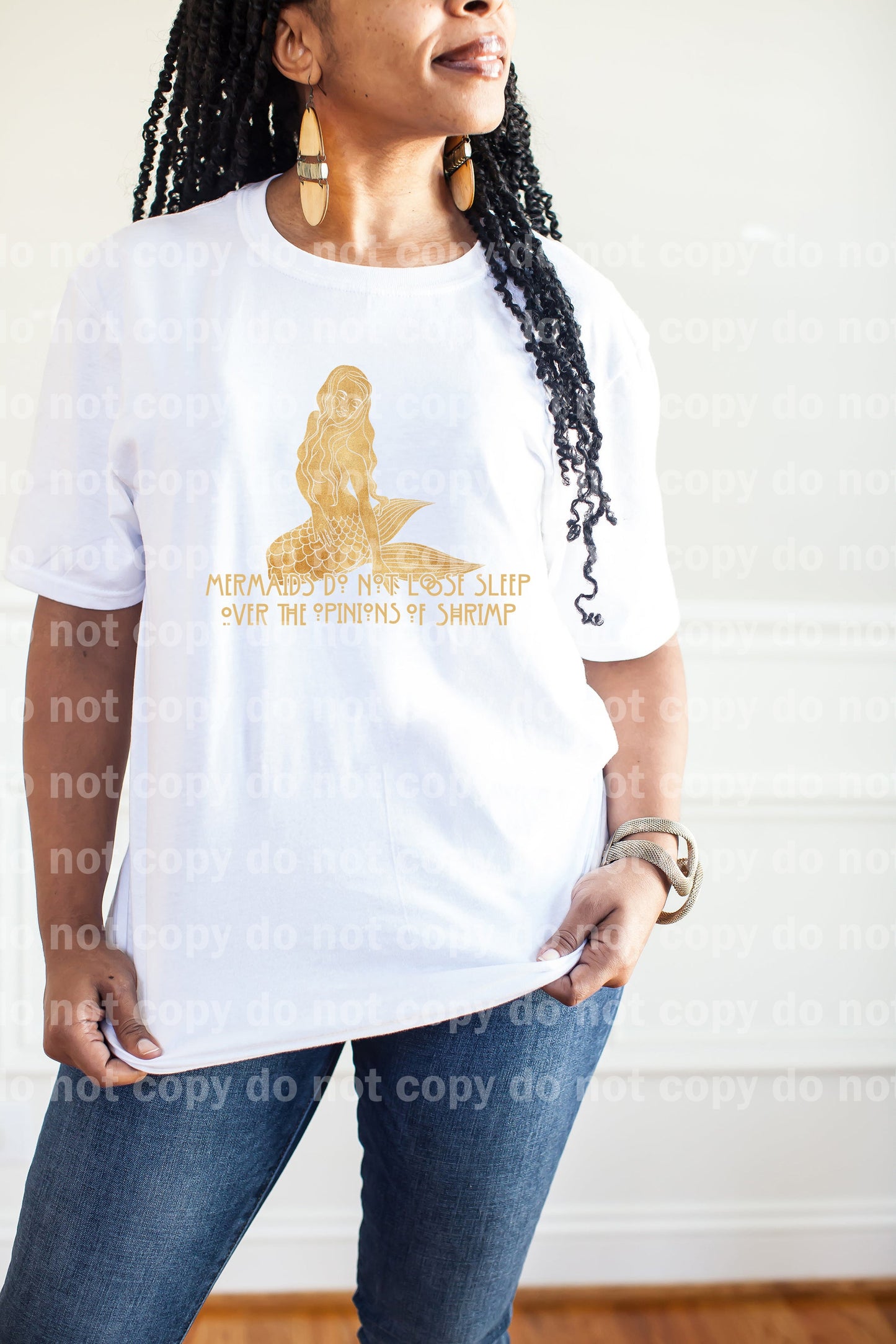 Mermaids Do Not Lose Sleep Over The Opinion Of Shrimp Dream Print or Sublimation Print