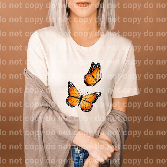 Orange Butterflies Dream Print or Sublimation Print