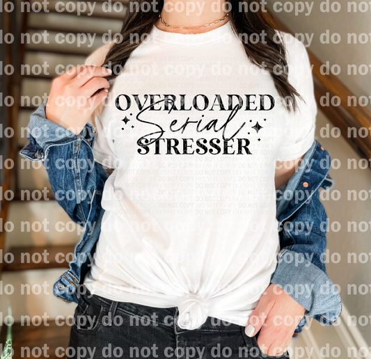 Overloaded Serial Stresser Black/White Dream Print or Sublimation Print