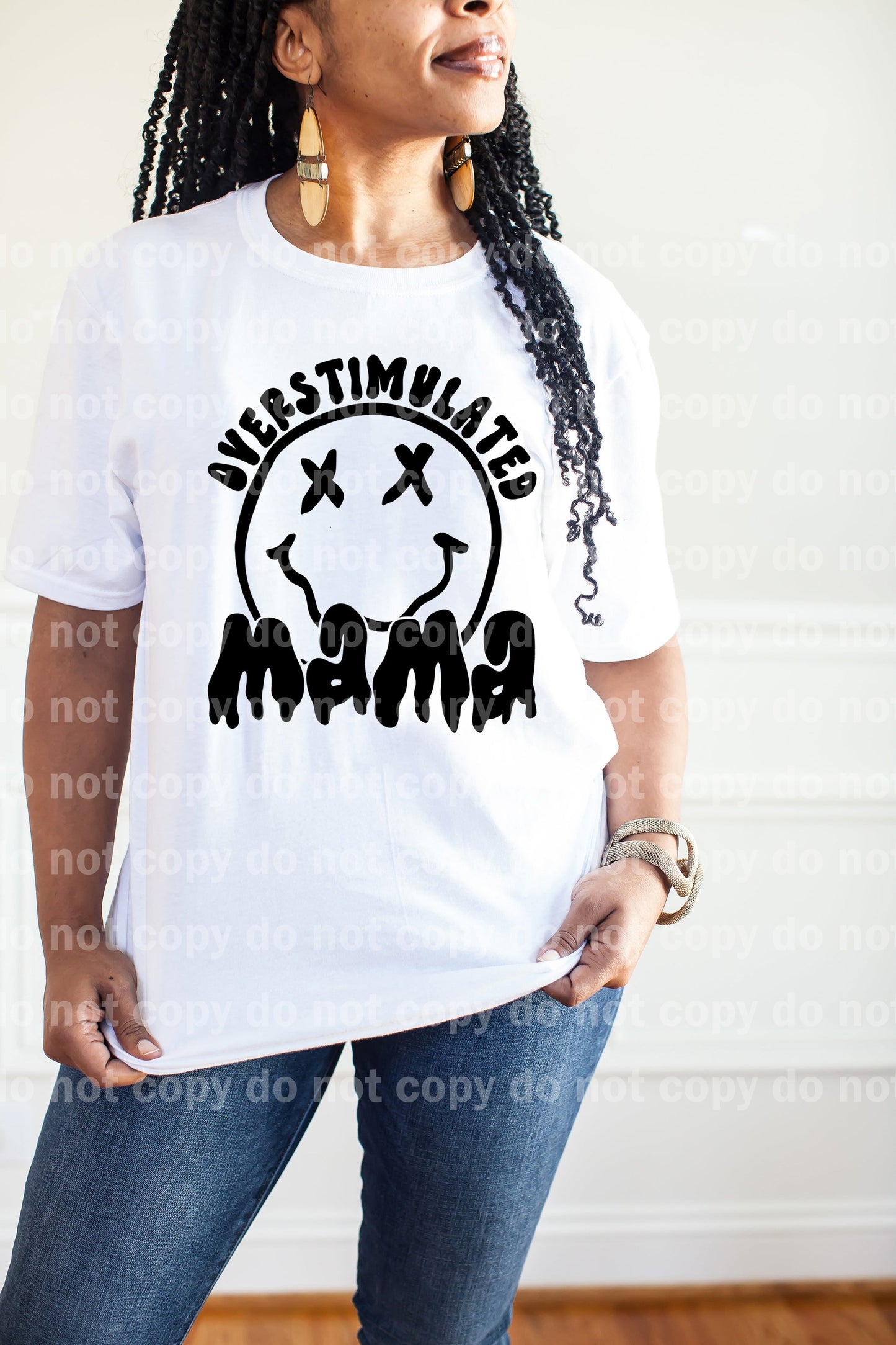 Overstimulated Mama Full Color/One Color Dream Print or Sublimation Print