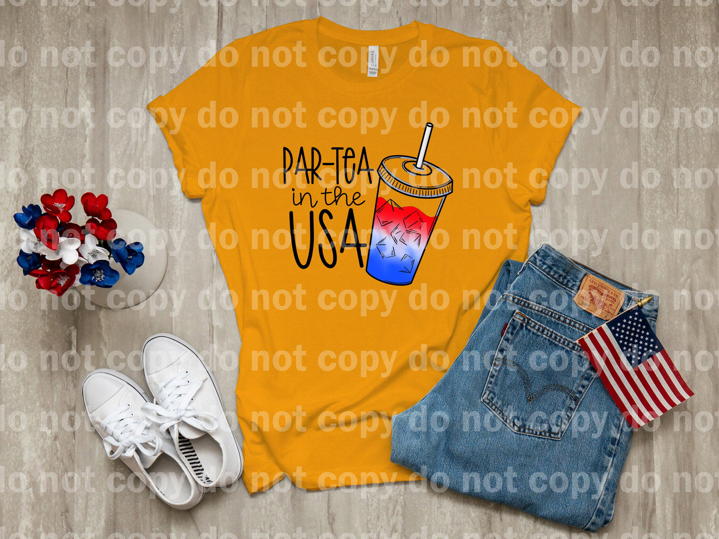 Par Tea In The USA Dream Print or Sublimation Print