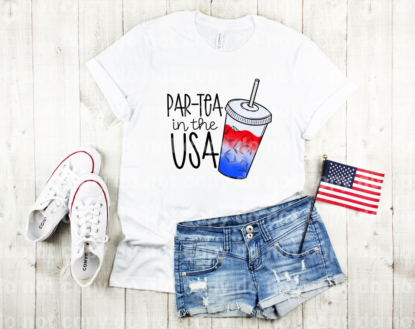 Par Tea In The USA Dream Print or Sublimation Print