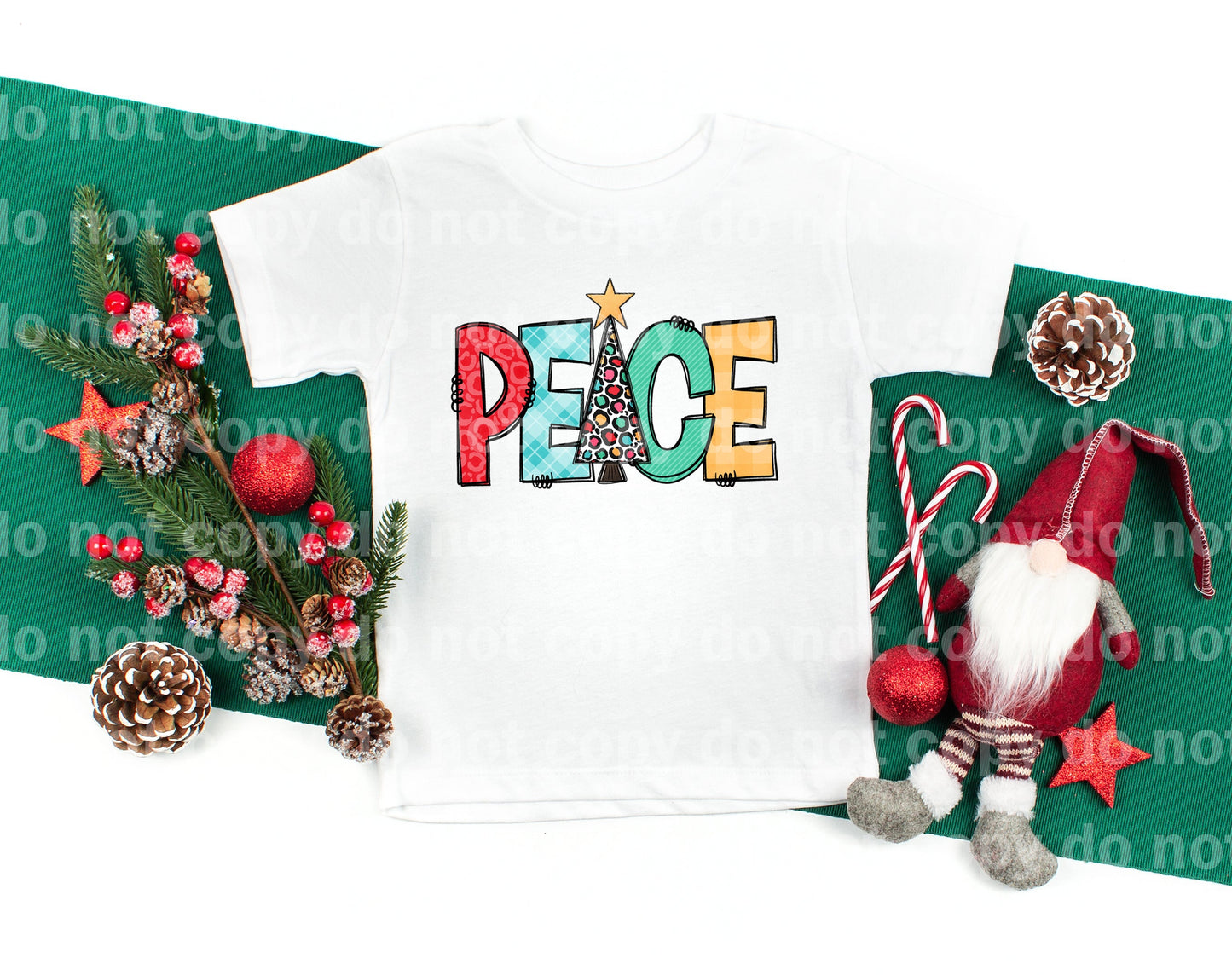 Peace Typography Dream Print or Sublimation Print