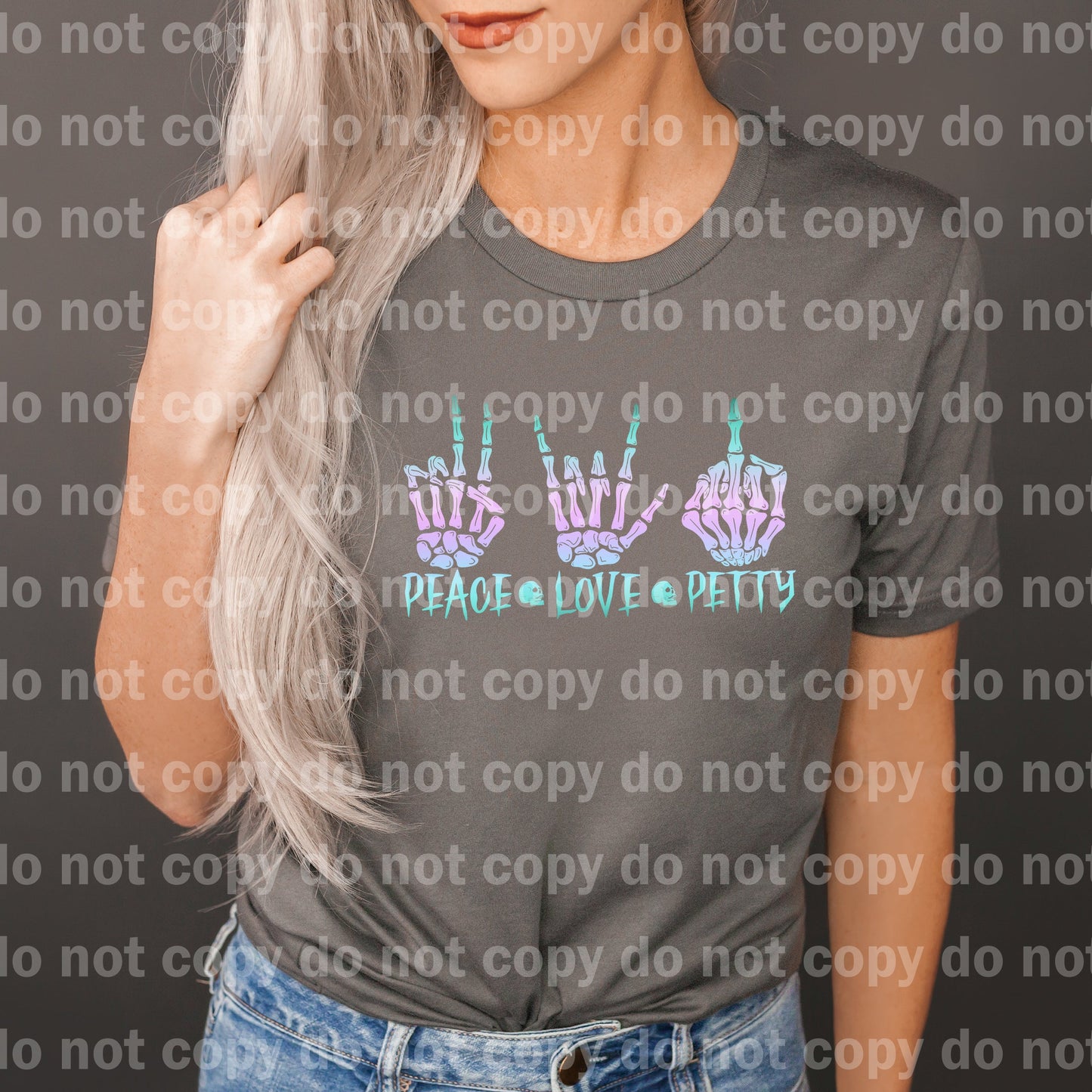Peace Love Petty Full Color/One Color Dream Print or Sublimation Print