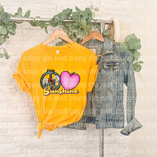 Peace Love Sunshine Dream Print or Sublimation Print