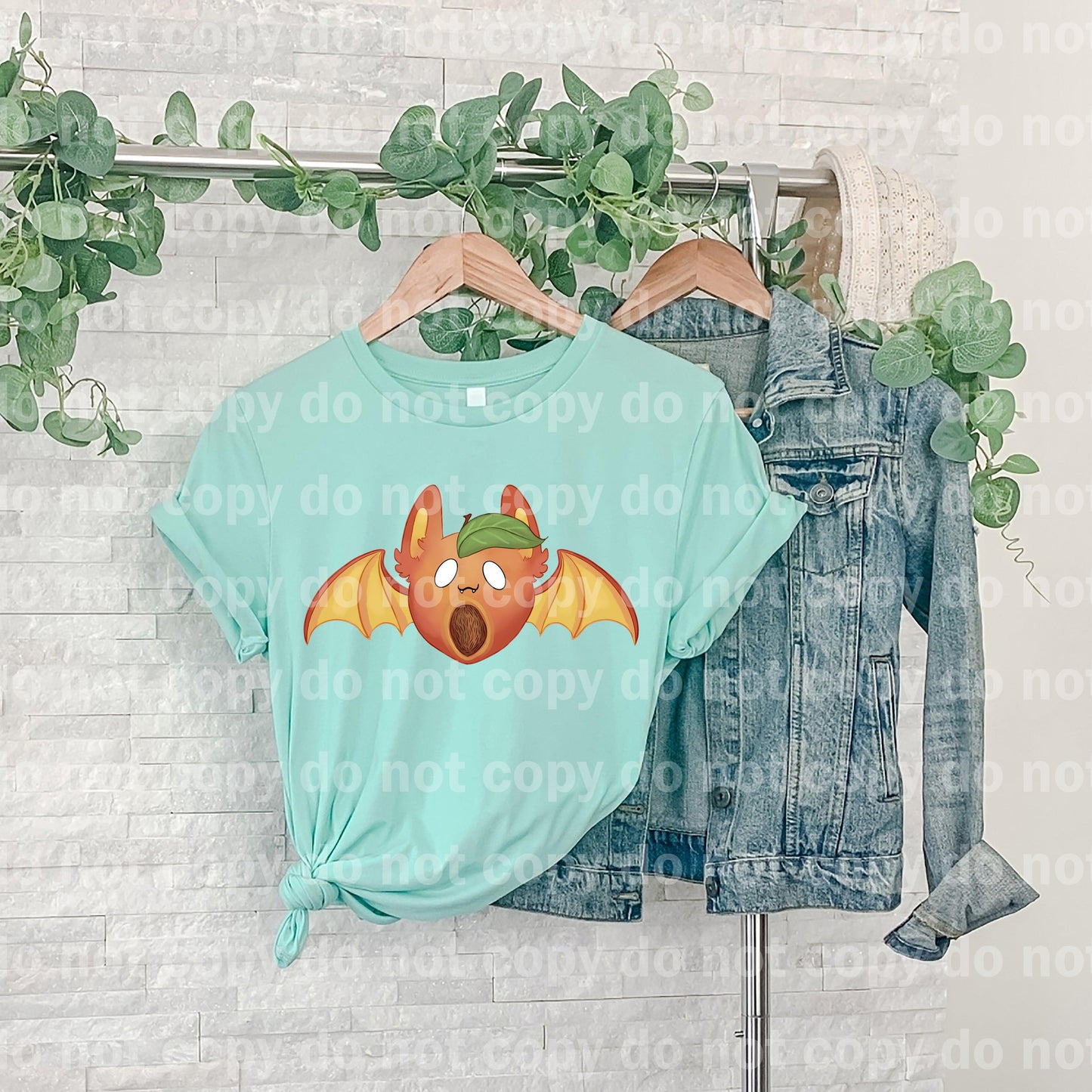 Peach Bat Dream Print or Sublimation Print