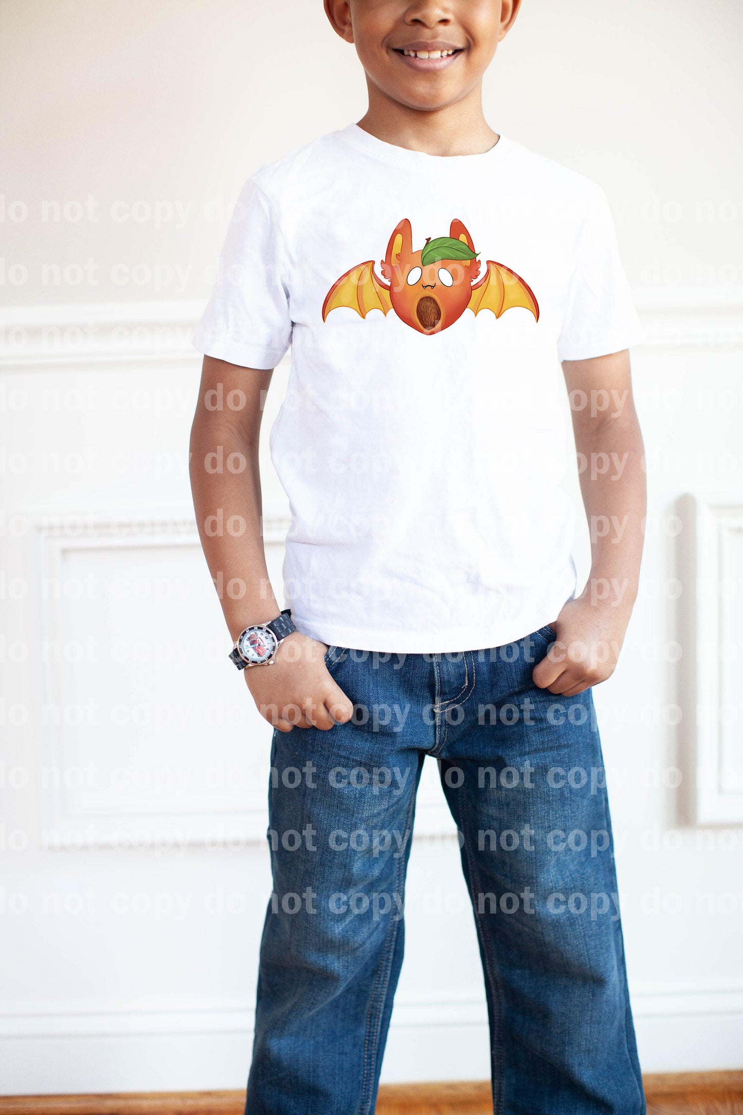 Peach Bat Dream Print or Sublimation Print