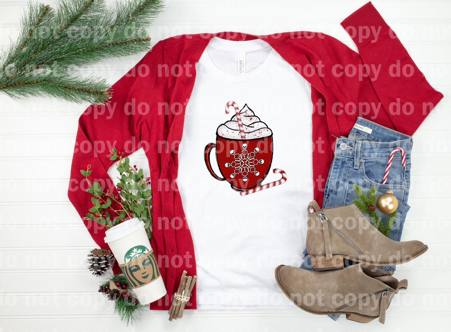 Peppermint Cup Dream Print or Sublimation Print