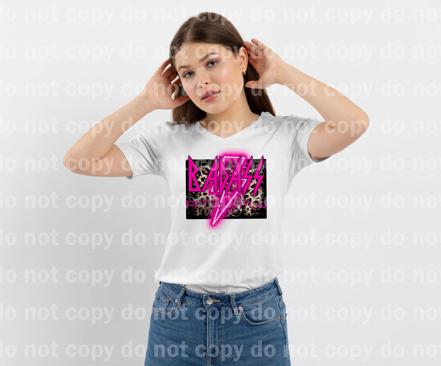Badass Petty Bitch Pink Dream Print or Sublimation Print