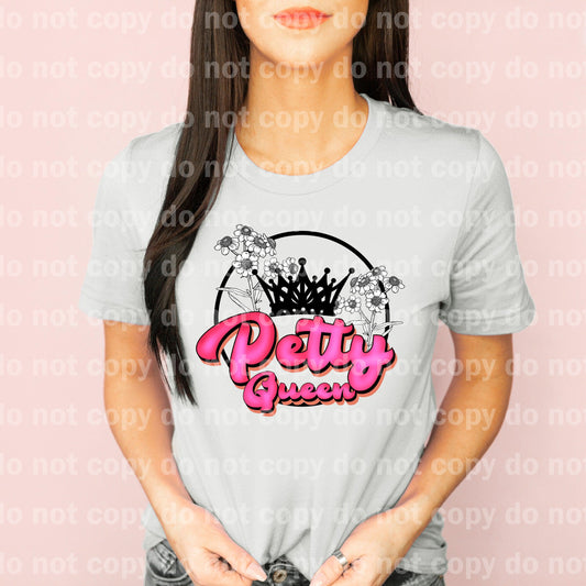 Petty Queen Crown Flower Dream Print or Sublimation Print