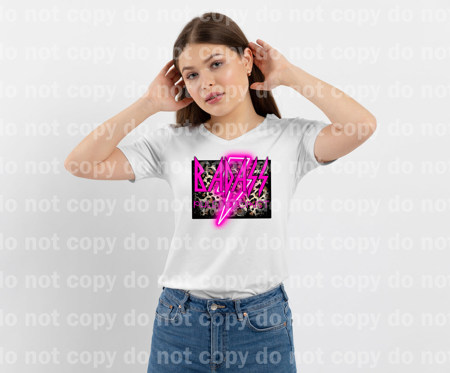 Badass Phlebotomist Neon Pink Dream Print or Sublimation Print