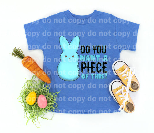 Do You Want A Piece Of This? Blue Dream print transfer