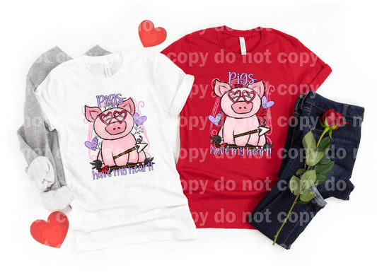 Pigs Have My Heart Dream Print or Sublimation Print