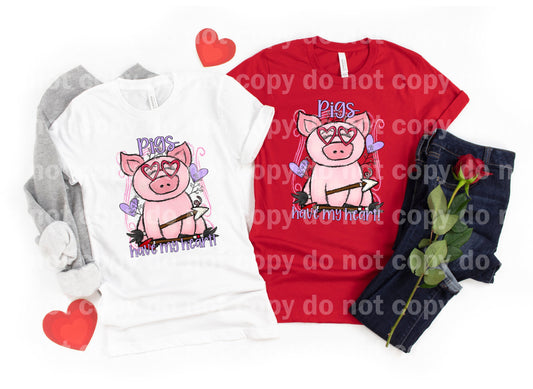 Pigs Have My Heart Dream Print or Sublimation Print