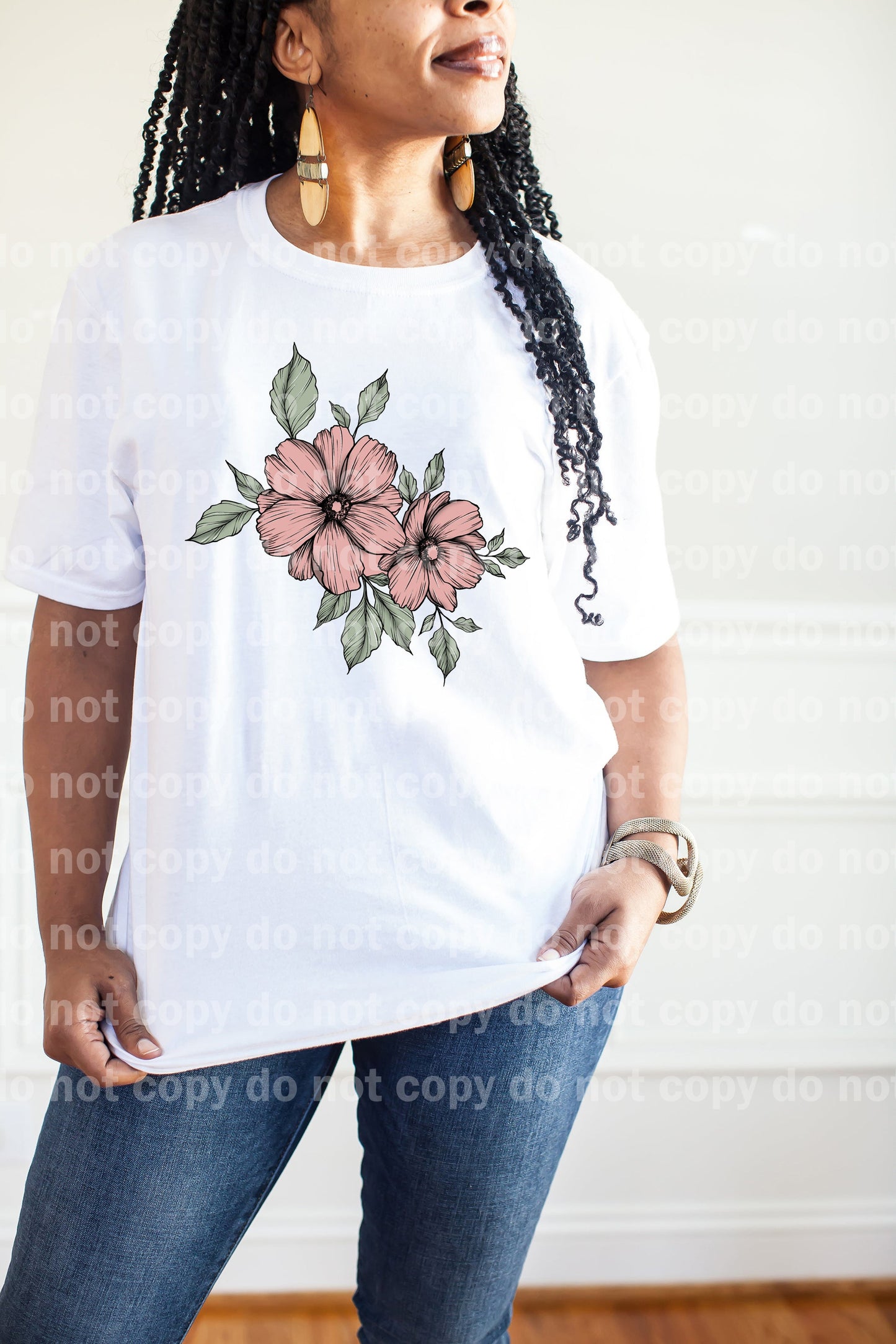 Pink Flowers Dream Print or Sublimation Print