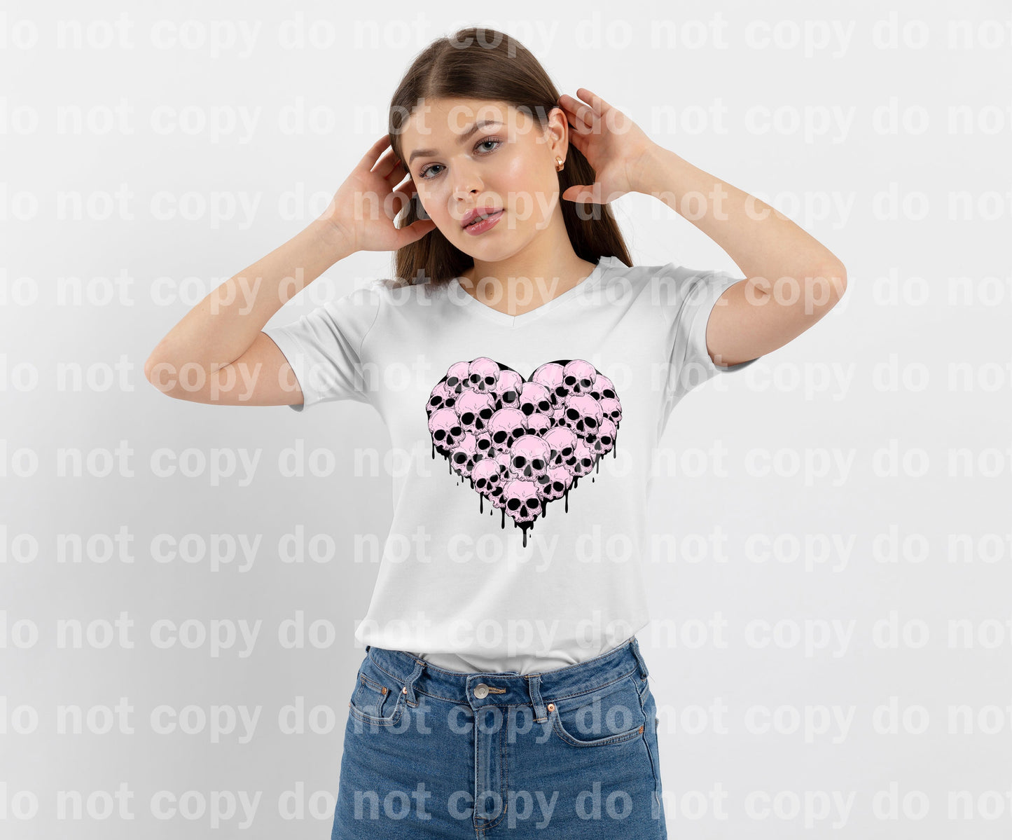Skellie Heart Pink/Purple Dream Print or Sublimation Print