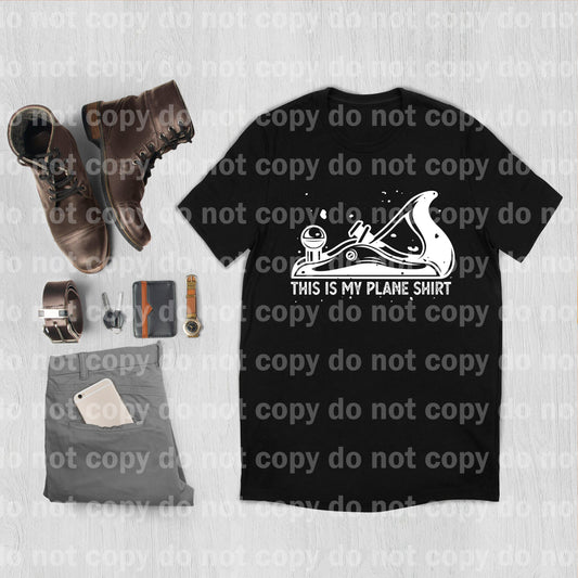 This Is My Planeshirt Black/White Dream Print or Sublimation Print