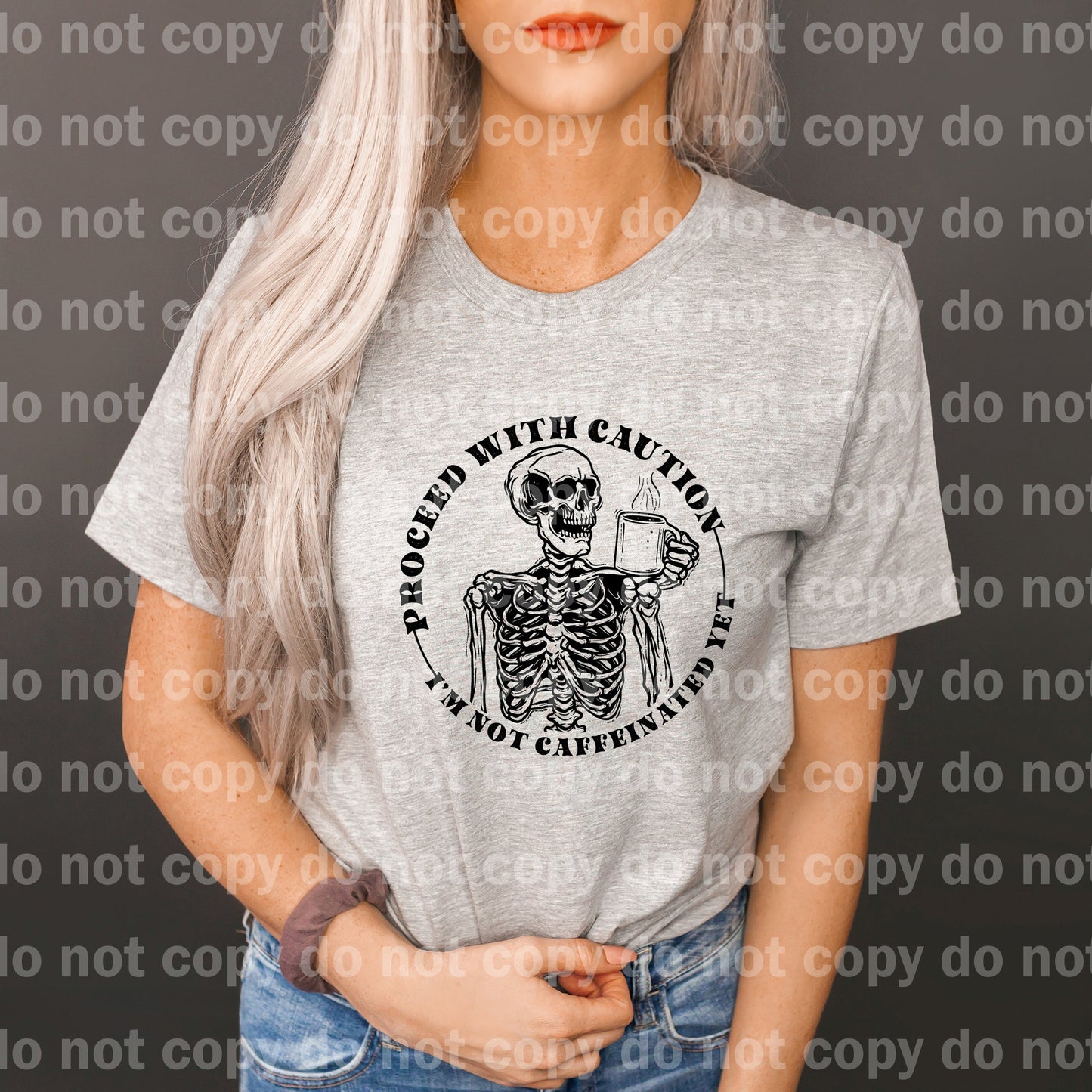 Proceed With Caution I'm Not Caffeinated Yet Dream Print or Sublimation Print