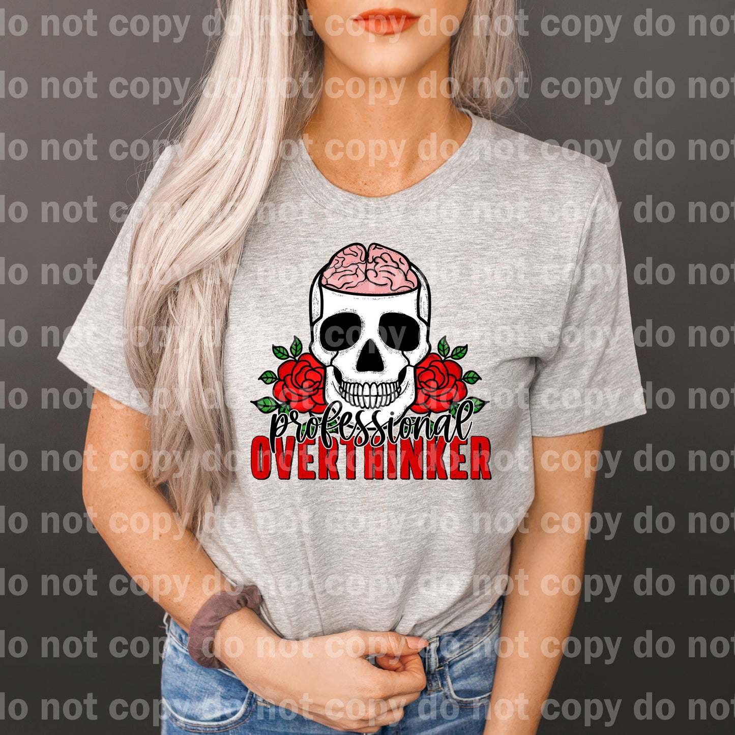 Professional Overthinker Red Dream Print or Sublimation Print