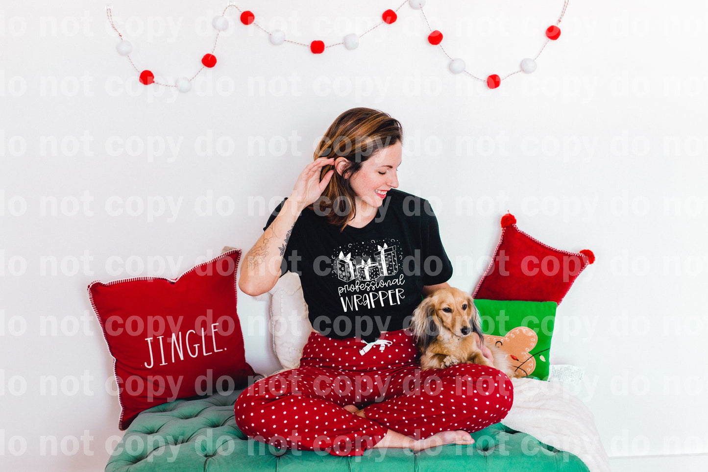 Professional Wrapper Black/White Dream Print or Sublimation Print
