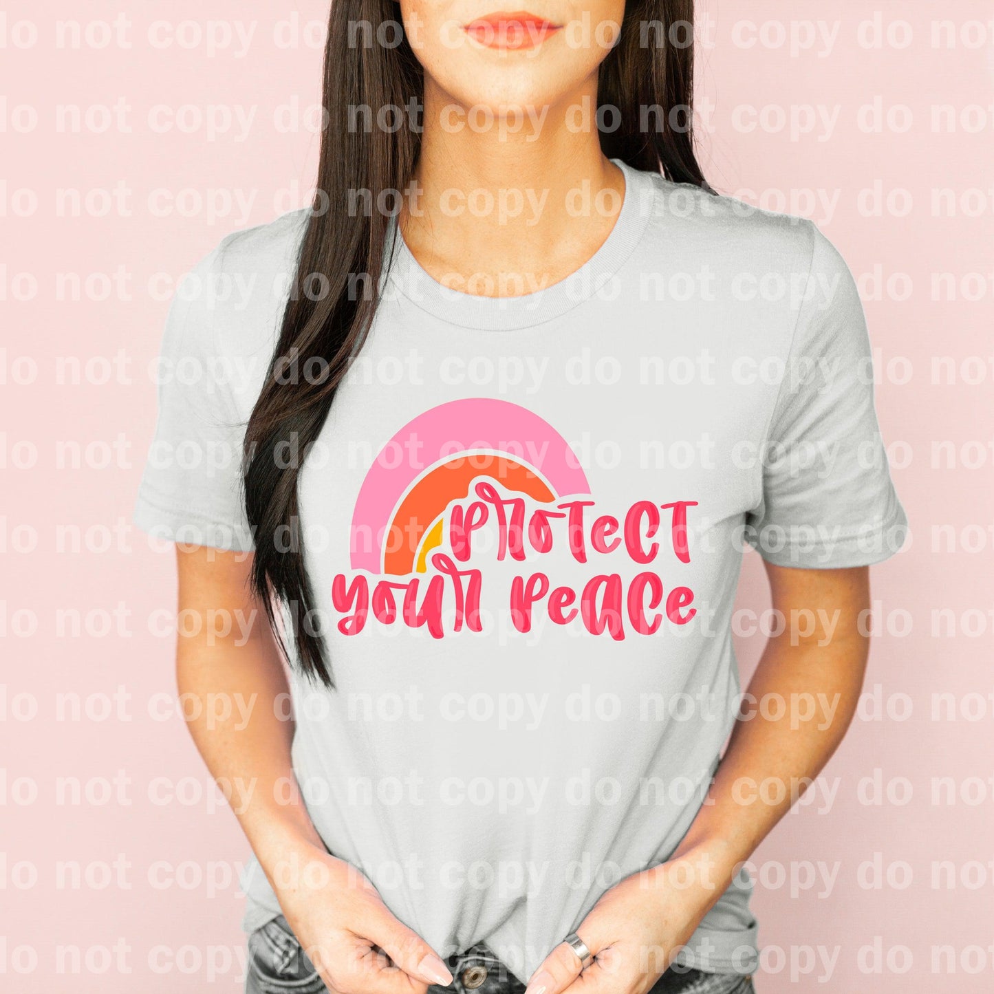 Protect Your Peace Pink Dream Print or Sublimation Print
