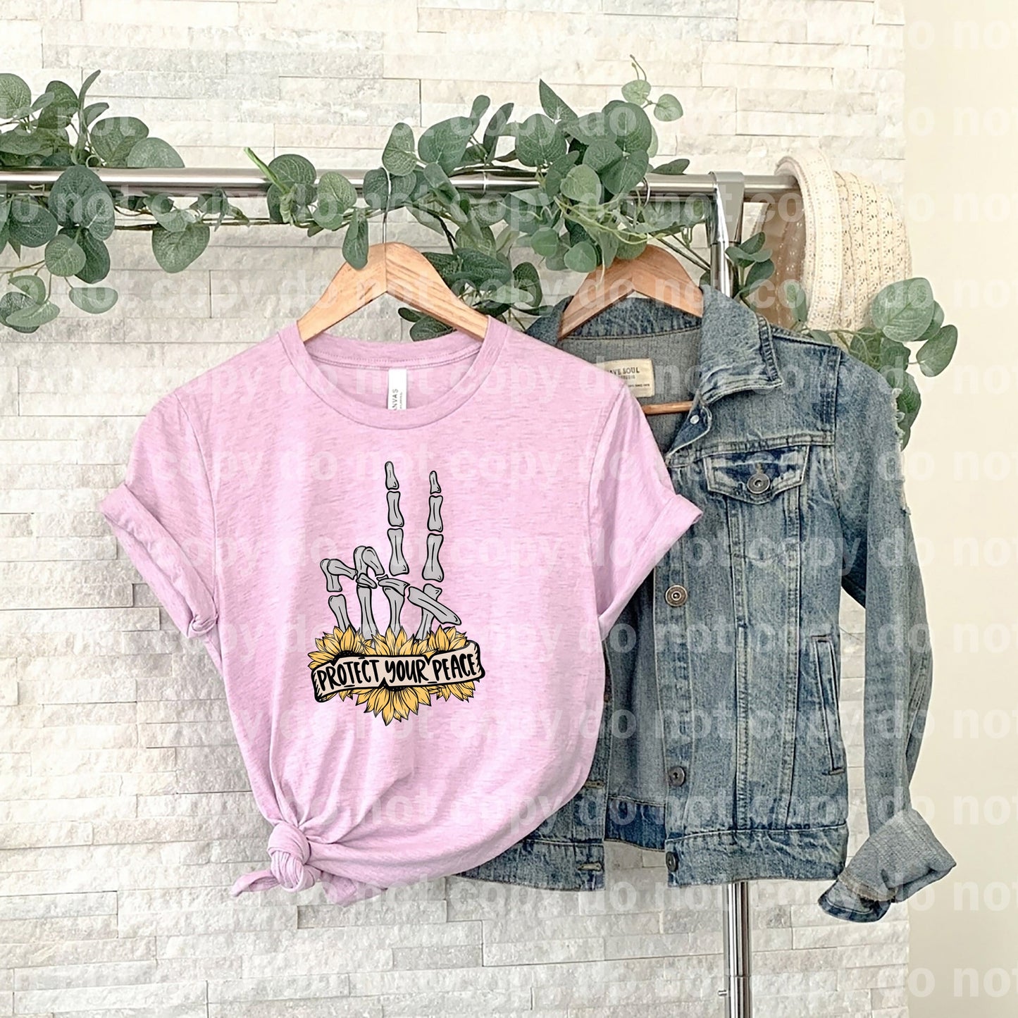 Proteja su paz Skellie Girasol a todo color/impresión de ensueño de un color o impresión por sublimación