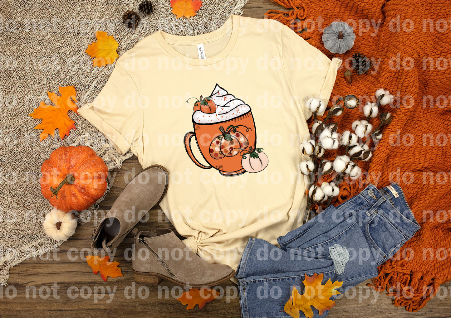 Pumpkin Cup Dream Print or Sublimation Print