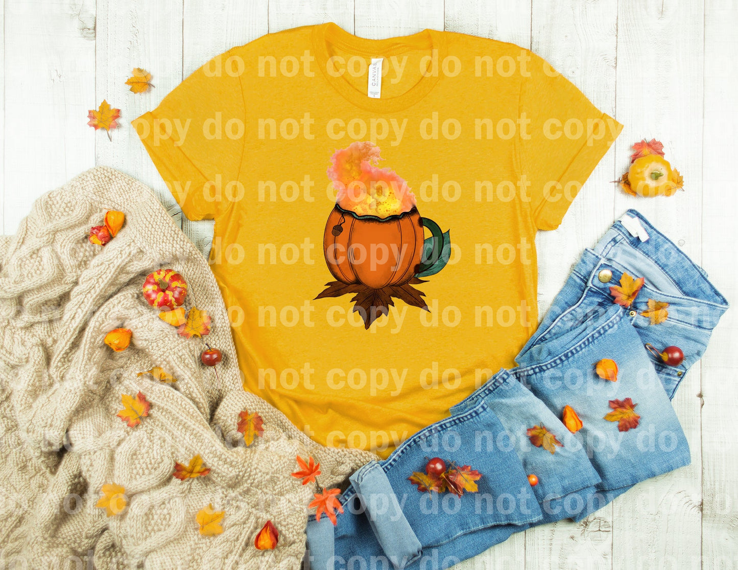 Pumpkin Mug Dream Print or Sublimation Print