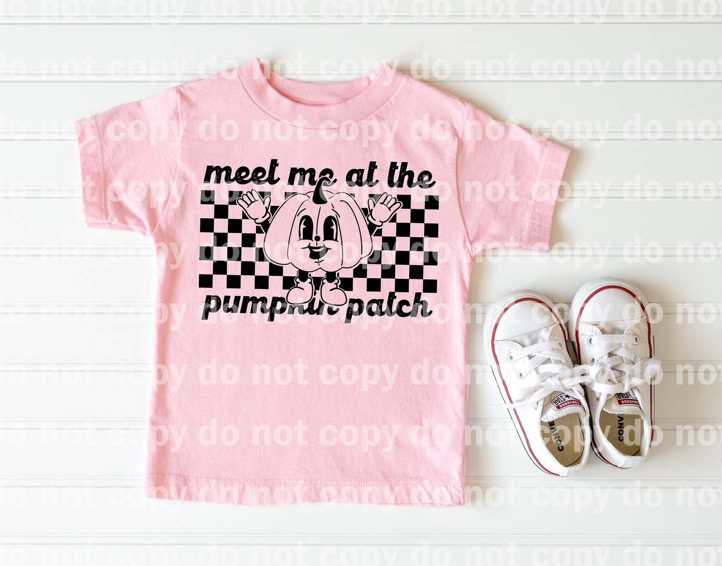 Meet Me At The Pumpkin Patch Plaid Dream Print or Sublimation Print