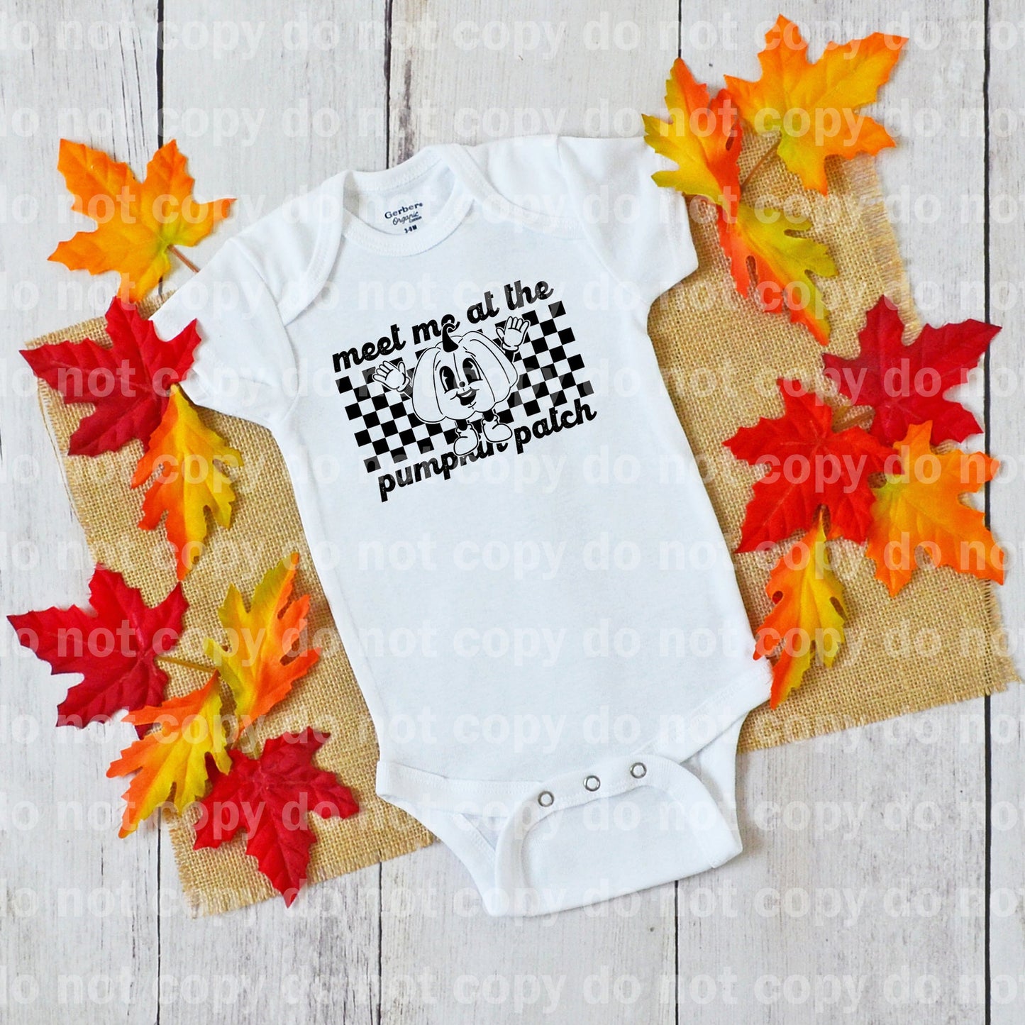 Meet Me At The Pumpkin Patch Plaid Dream Print or Sublimation Print