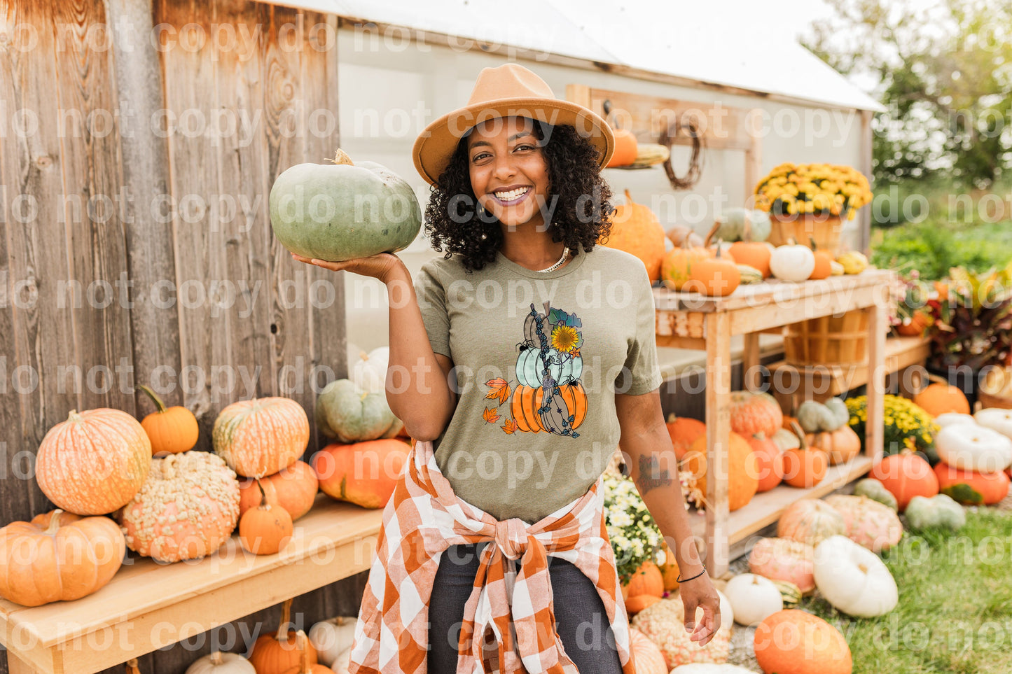 Impresión de sueños de calabaza y palo de escoba o impresión de sublimación