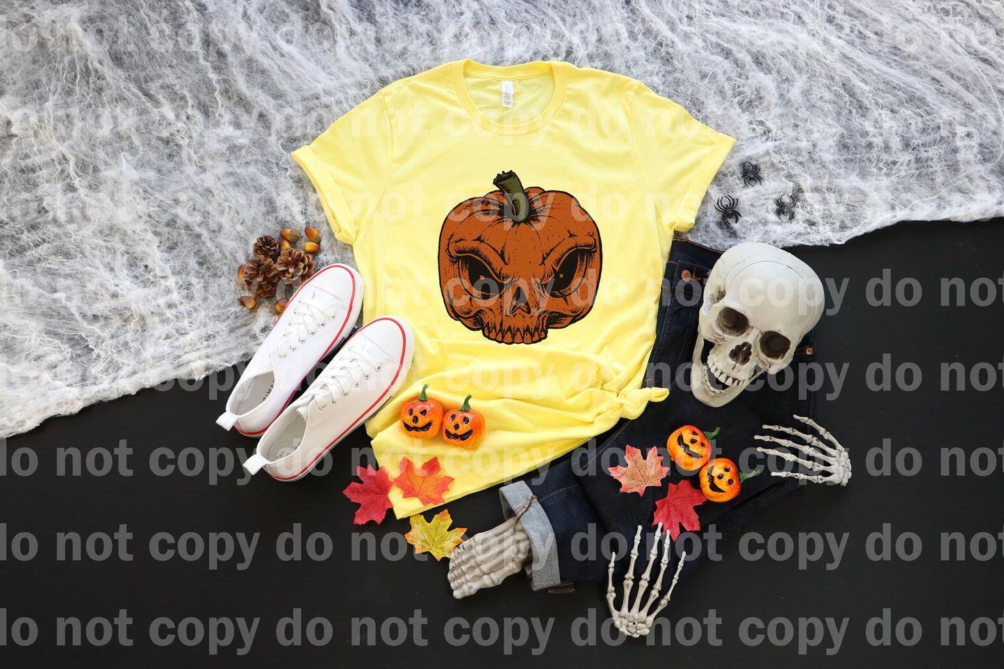 Pumpkin Skull Dream Print or Sublimation Print