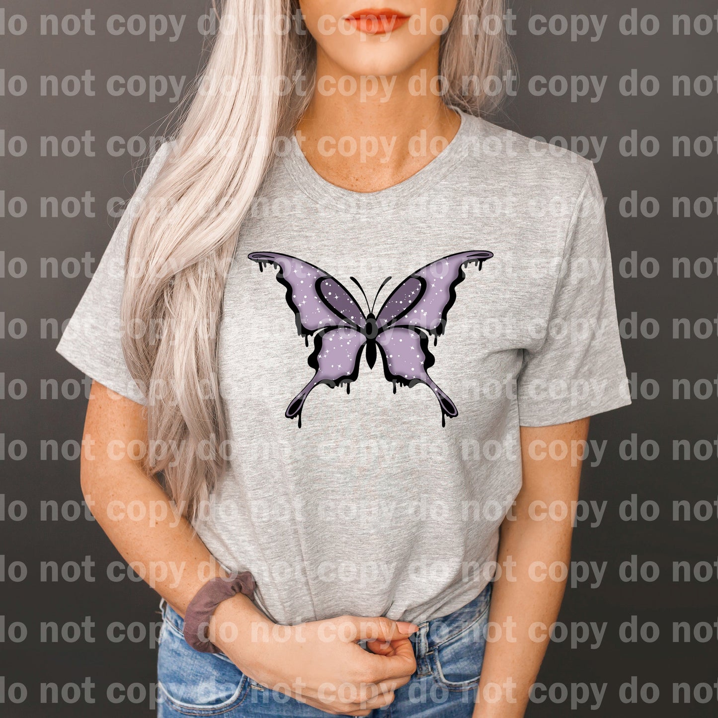 Purple Shiny Butterfly Dream Print or Sublimation Print