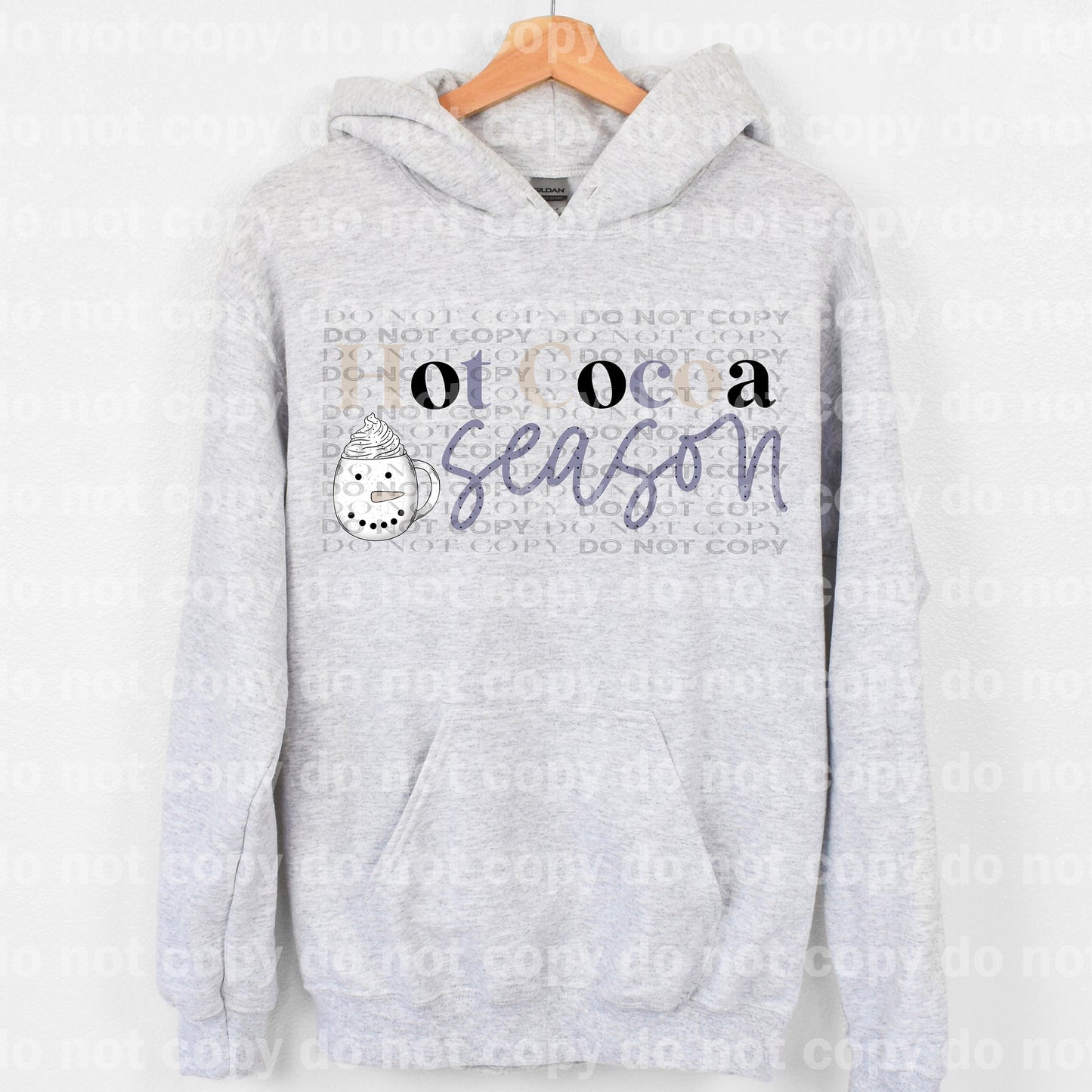 Hot Cocoa Season Purple And Taupe Dream Print or Sublimation Print