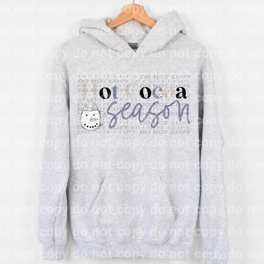Hot Cocoa Season Purple And Taupe Dream Print or Sublimation Print