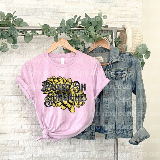 Raised On Sunshine Sunflower Distressed Dream Print or Sublimation Print