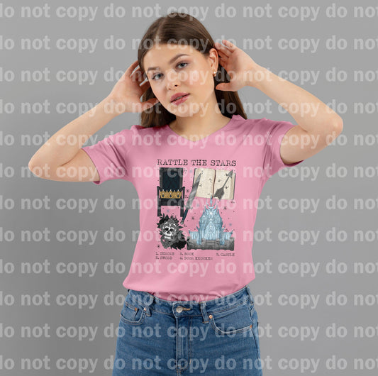 Rattle the Stars Throne Sword Book Door Knocker Castle Dream Print or Sublimation Print