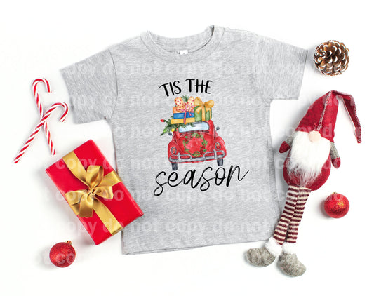 Red Car Tis The Season Dream Print or Sublimation Print