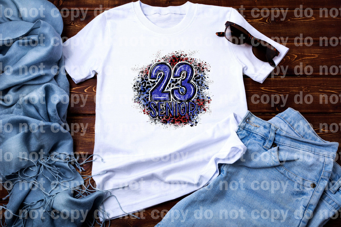 Red White Blue Senior 23 Dream Print or Sublimation Print