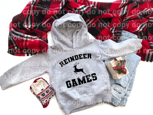 Reindeer Games Black/White Dream Print or Sublimation Print
