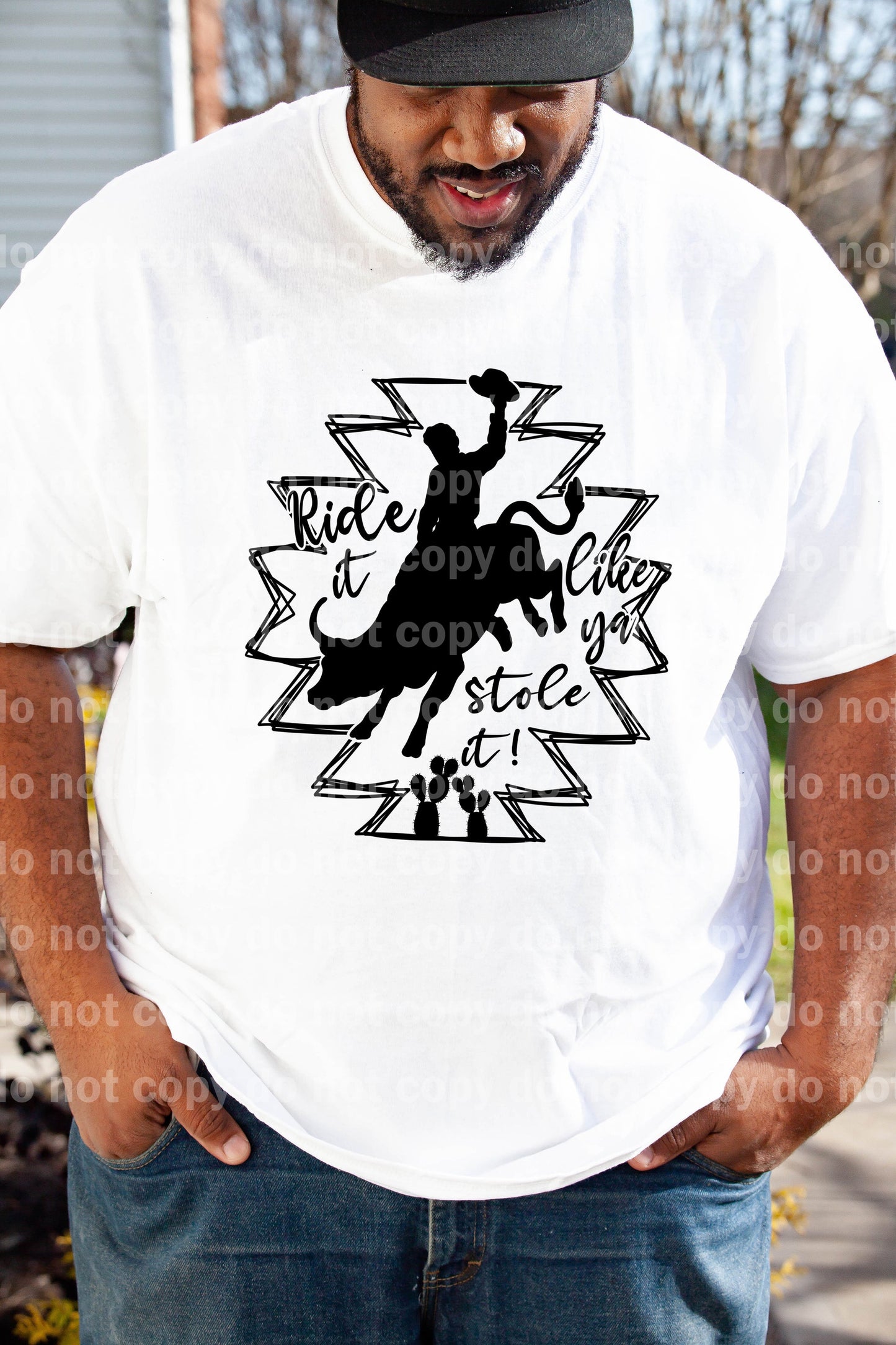 Ride It Like Ya Stole It Dream Print or Sublimation Print