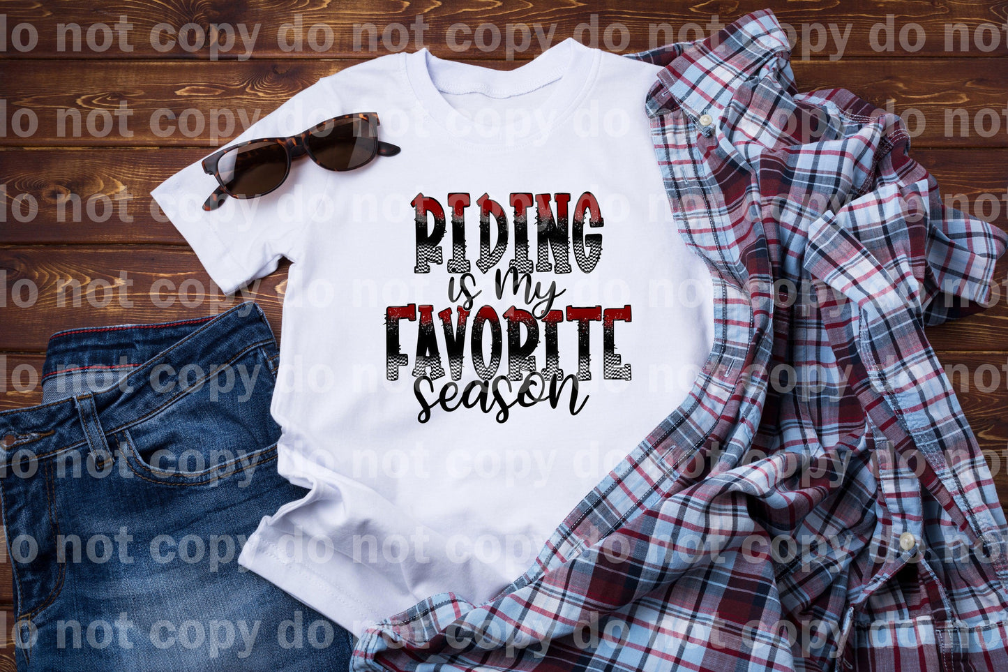 Riding is my Favorite Season Dirt Bikes Dream Print or Sublimation Print