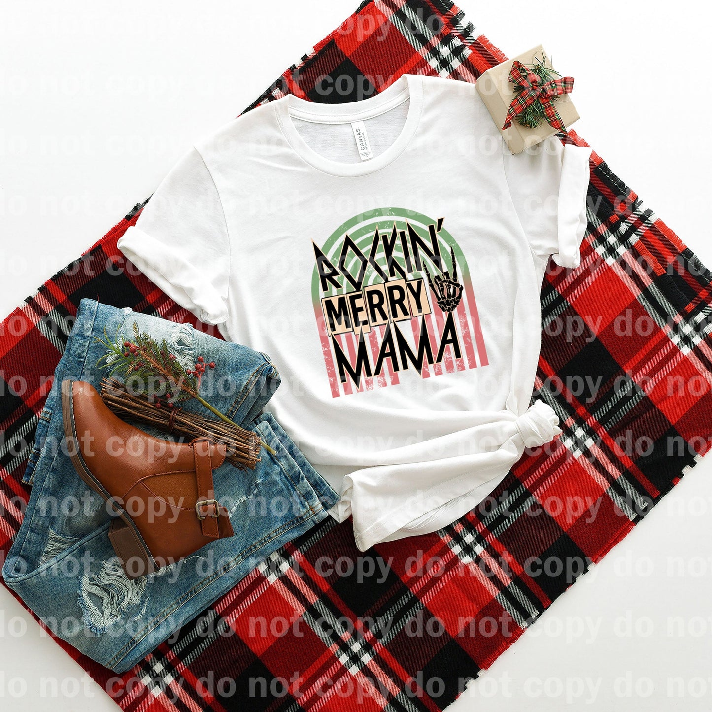 Rockin' Merry Mama Rainbow Dream Print or Sublimation Print