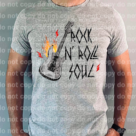 Rock N Roll Soul Guitar Distressed Dream Print or Sublimation Print