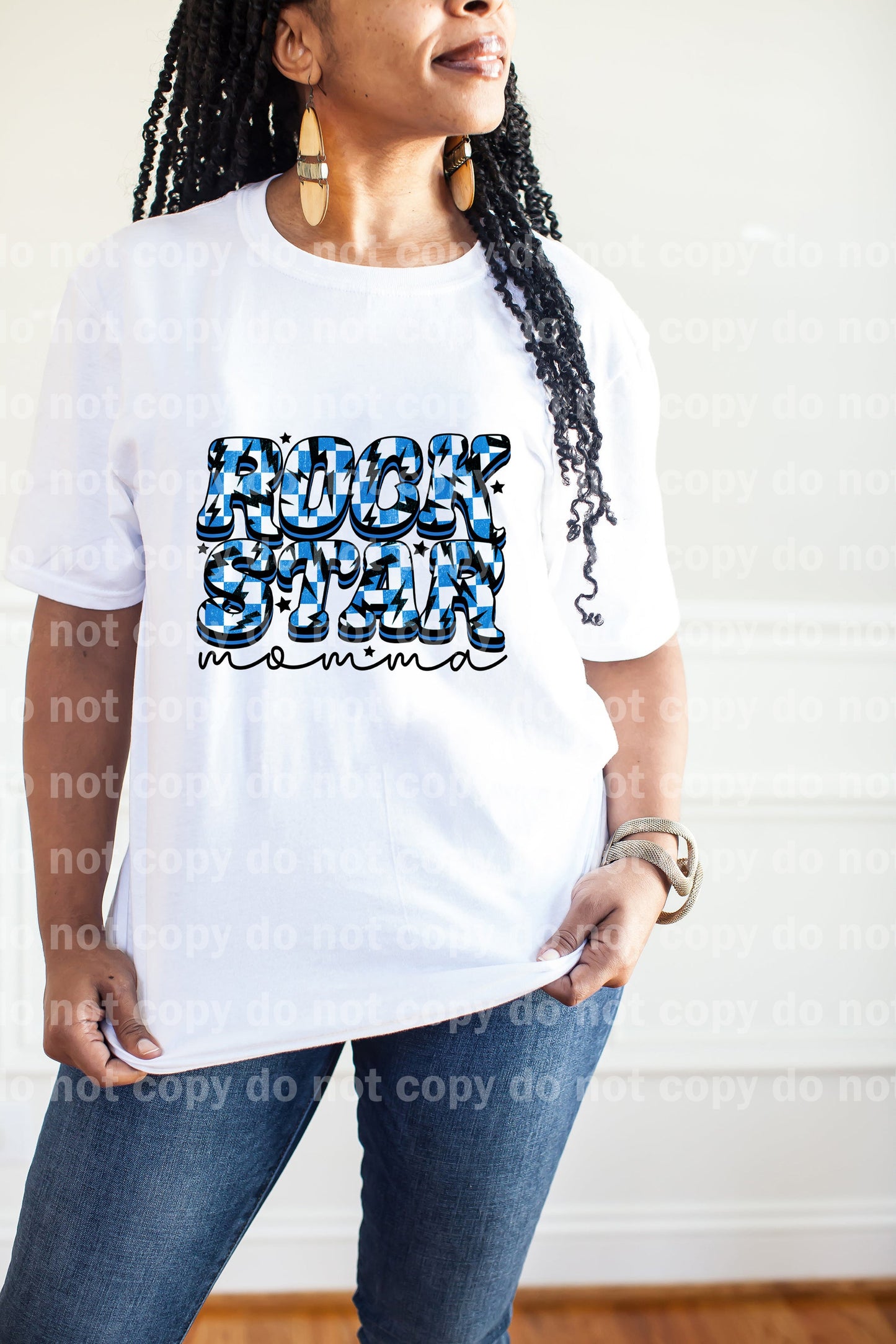 Rockstar Momma Blue/Pink Dream Print or Sublimation Print