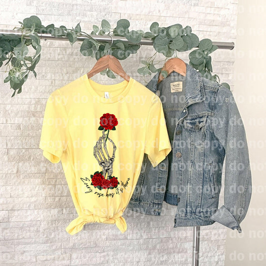 Every Rose Has It's Thorn Skellie Dream Print or Sublimation Print